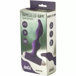 Анальная пробка с вибрацией Spice it up New Edition Elation Ultraviolet 8018-04lola