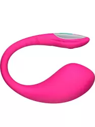 Интерактивное виброяйцо Lovense Lush 4, программируемое управление со смартфона, с LED-подсветкой, силикон