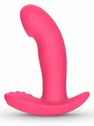 Интерактивный носимый вибратор One-DC Ivy, 12,5 см, 9 режимов, силикон, розовый