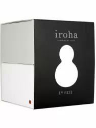 Необычный стимулятор клитора iroha Yuki, 4 скорости, 8,5 см, белый