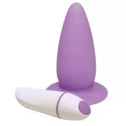 Анальная вибровтулка Smile Boogie - фиолетовый