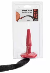Малая анальная пробка с хвостом Small Pony Play