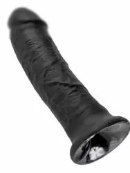 Реалистичный фаллоимитатор Pipedream King Cock 8, 20,3 см, диаметр 4,6 см, черный