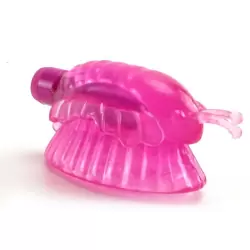 Клиторальная вакуумная помпа Resonating Butterfly в форме бабочки – розовый