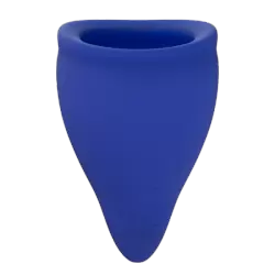 Менструальные чаши Fun Cup Explore Kit размер А (20 мл) + В (30 мл) – розовый/синий