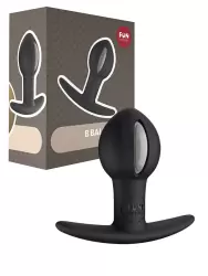 Анальный стимулятор B Ball Uno со смещенным центром тяжести – черный с серым