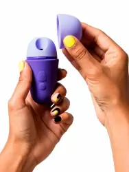 Бесконтактный стимулятор клитора Romp Free X, с технологией Pleasure Air, 9,5 см, фиолетовый