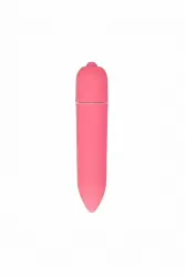 Компактная вибропуля Power Bullet, 8,5 см, 10 режимов, розовая