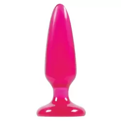 Анальная пробка Jelly Rancher Pleasure Plug - Small маленькая – розовый