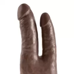 Фаллоимитатор Cock-Double Penetrator для двойного проникновения – коричневый