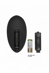 Анальный вибратор No. 81 - Rechargeable Remote Controlled Butt Plug - Black