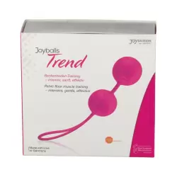 Вагинальные шарики Joyballs Trend со смещенным центром тяжести – ярко розовый