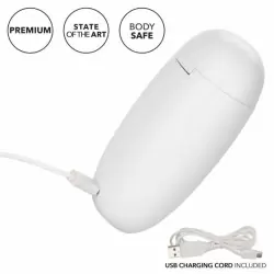 Самодизенфицирующаяся вибропуля с зарядным футляром MyPod: 12 режимов работы, АБС/силикон/металл