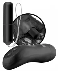 Вибростимулятор клитора с трусиками One Size