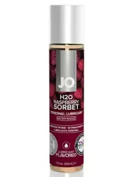 Ароматизированный лубрикант JO Flavored Raspberry Sorbet - 30 мл