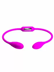 Гибкий вибратор для пар Dream Lover's Whip, 65,5 см, 12 режимов, розовый