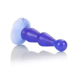 Анальная пробка Gumdrop 4 на присоске – фиолетовый