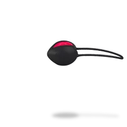 Страпон Leather Strap-On - черный