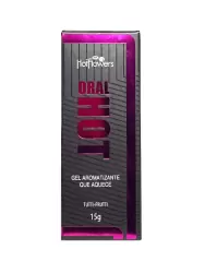 Оральный гель Hot Flowers Oral Hot со вкусом тутти-фрутти, 15 мл