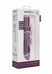 Универсальный массажер Silicone Massage Wand - фиолетовый