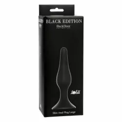 Анальная пробка Slim Anal Plug Large Black 4205-01Lola