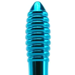 Вибромассажер Pure Aluminium Large Blue – синий