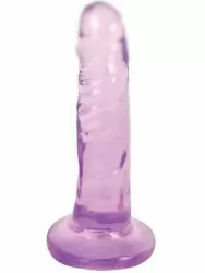 Реалистичный фаллоимитатор Lollicock, 15,2 см, ПВХ, фиолетовый