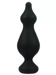 Анальная пробка Adrien lastic Amuse, 13,8 см, силикон, черная