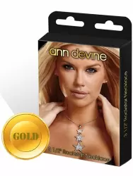 Украшение на шею Ann Devine - Rockstar Necklace со звездочками – золотой