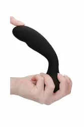 Вибромассажер для точки G или простаты Finesse (черный)