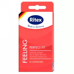 Презервативы Ritex Perfect fit 8 (анатомической формы с накопителем)