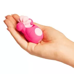 Перезаряжаемый стимулятор Sqweel Go для орального секса - Pink