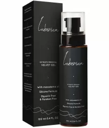 Классический интимный гель Luberium Velvet Silicone, на силиконовой основе с маслом макадамии, 100 мл