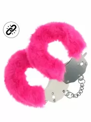 Элегантные наручники Heavy-duty Fluffy Handcuffs, 24,2 см, розовый