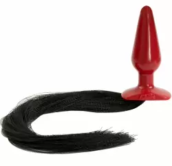 Анальная пробка с хвостом Medium Pony Play
