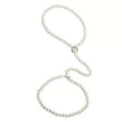 Жемчужные наручники Playful in Pearls Pearl Cuffs – белые