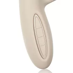 Двойной вибратор Lucas с интеллектуальным режимом, 48 часов без подзарядки – бежевый 