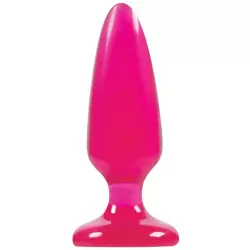 Анальная пробка Jelly Rancher Pleasure Plug - Medium средняя – розовый