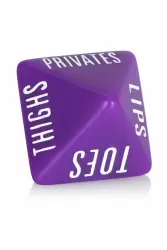 Эротические игральные кости Calexotics Spicy Dice - фиолетовый, розовый