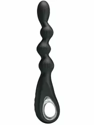 Анальная ёлочка Baile Federer, с вибрацией, 12 режимов, силикон