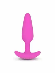 Миниатюрная анальная пробка с вибрацией Gvibe Gplug XS Raspberry, 7х2 см