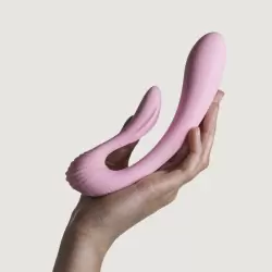 Двойной вибратор G Wave для клитора и зоны G. 15.5 см, 10 режимов вибрации