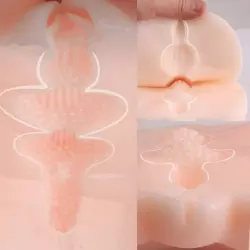 Реалистичный мастурбатор мини торс с вагиной Angel – телесный