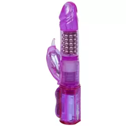 Хай-Тек вибратор Eclipse с ротацией – фиолетовый
