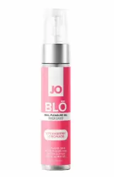 Стимулирующий гель для оральных ласк с десенсибилизацией / JO BLO (Клубничный лимонад) - 30 мл