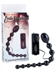 Анальная цепочка с вибрацией Erotic Symphony