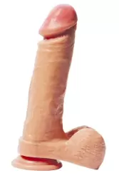 Силиконовый ультра-реалистик с двойной структурой Real Man Dual Layer 16,5 x 4,5 см – телесный