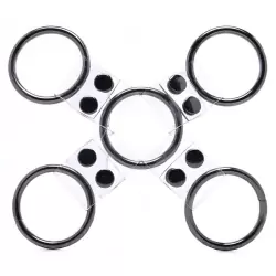 Фиксатор для крепления наручников и наножников Bare Bondage Hogtie виниловый