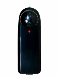 Реалистичный вибратор Baile Temptation Bigger man, 17,5 см, с миниторсом, с проводным пультом, телесный