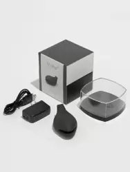 Необычный стимулятор клитора Iroha+ Yoru, 9,8 см, 3 режима, черный